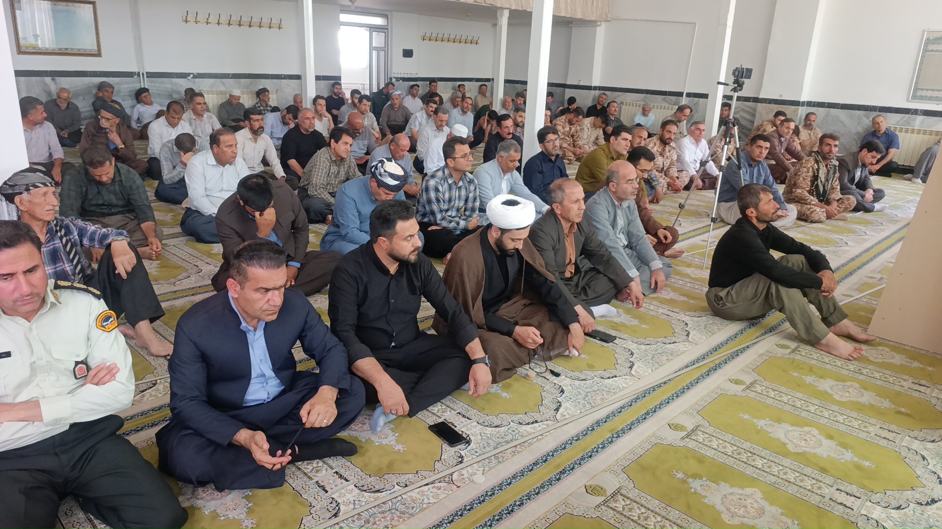 برگزاری نماز عبادی سیاسی جمعه سروآباد